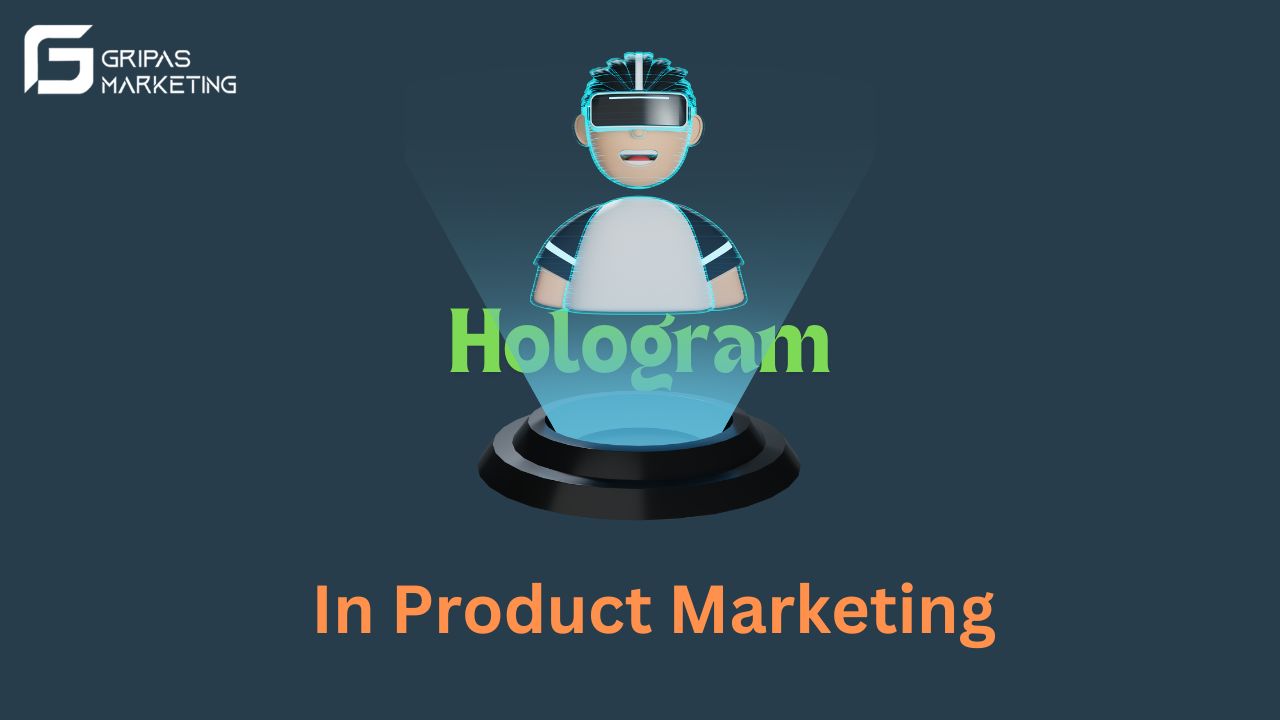 Hologram in product marketing