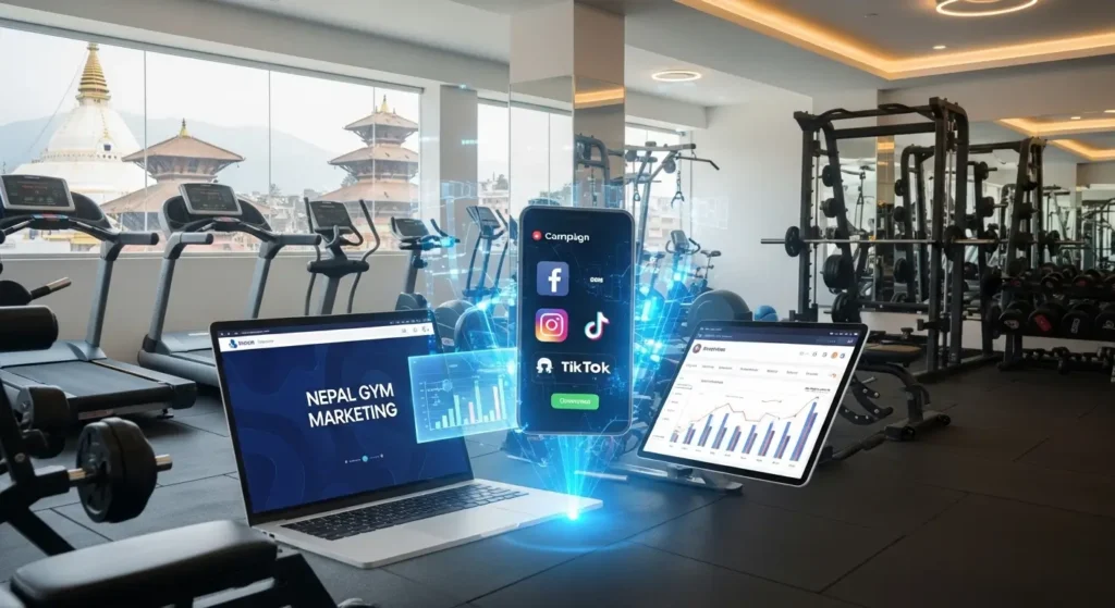 Best digital marketing agency in Nepal for gyms