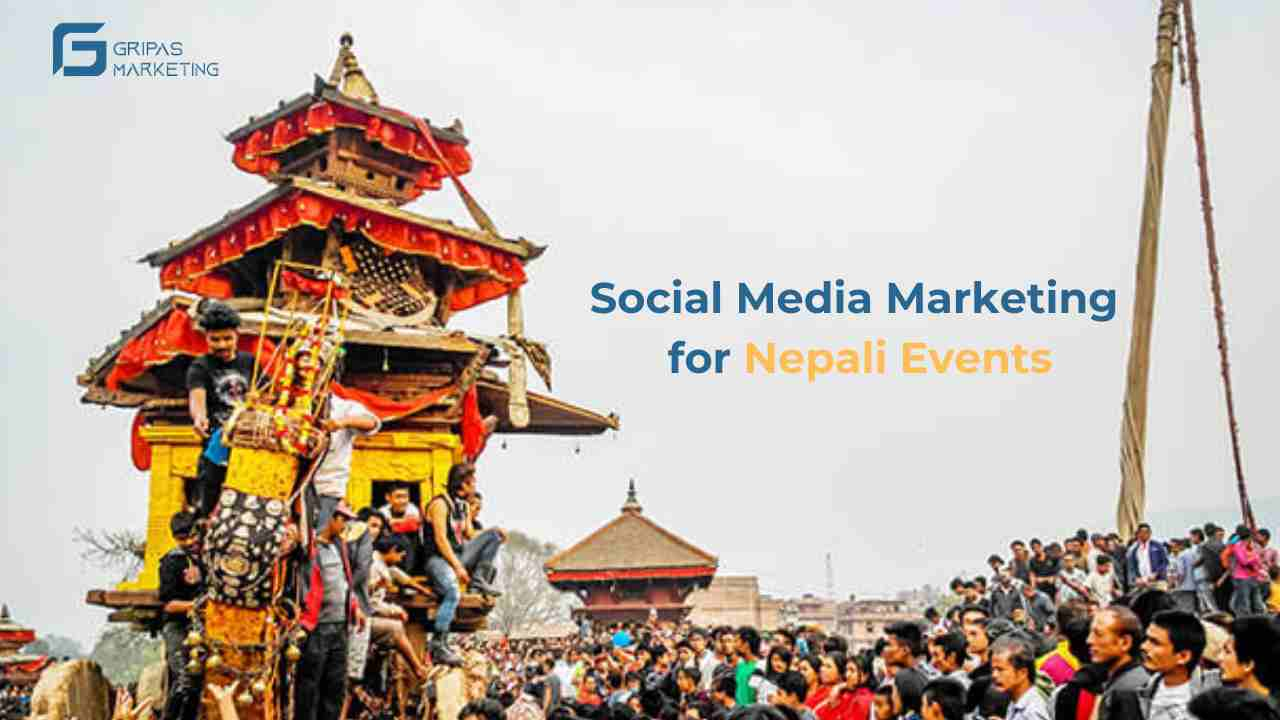 Social media marketing for nepali events