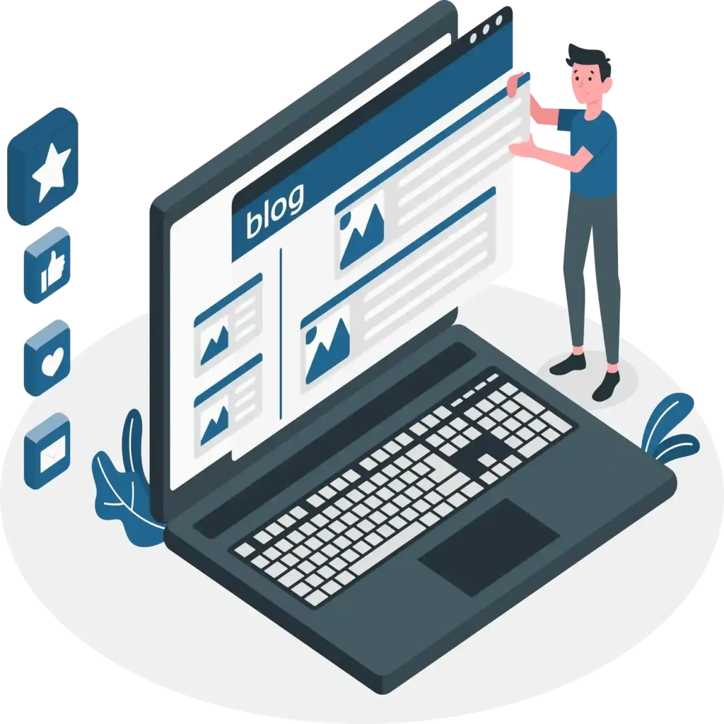 blog website development