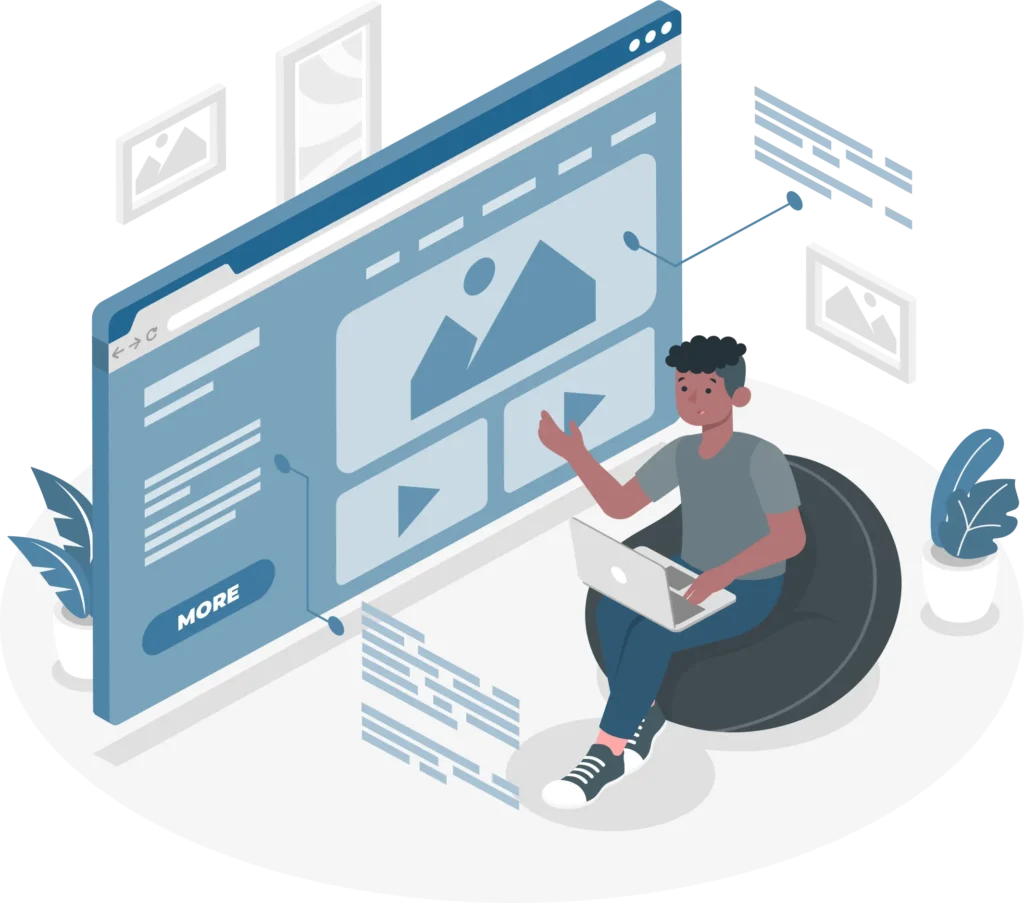 landing page website development