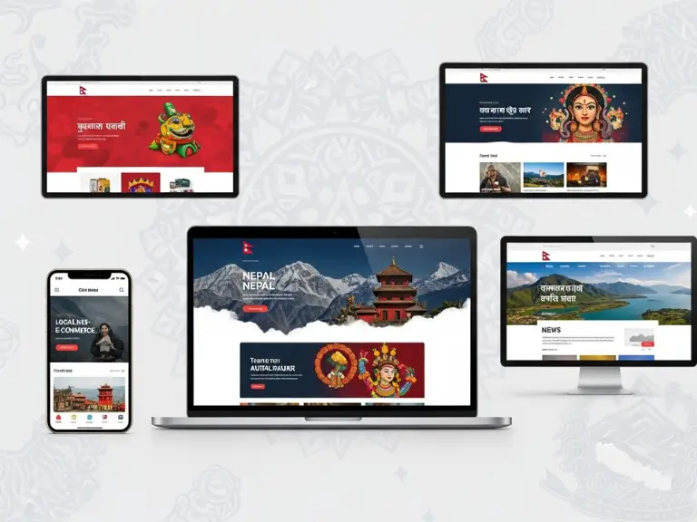 best website design and development services in nepal