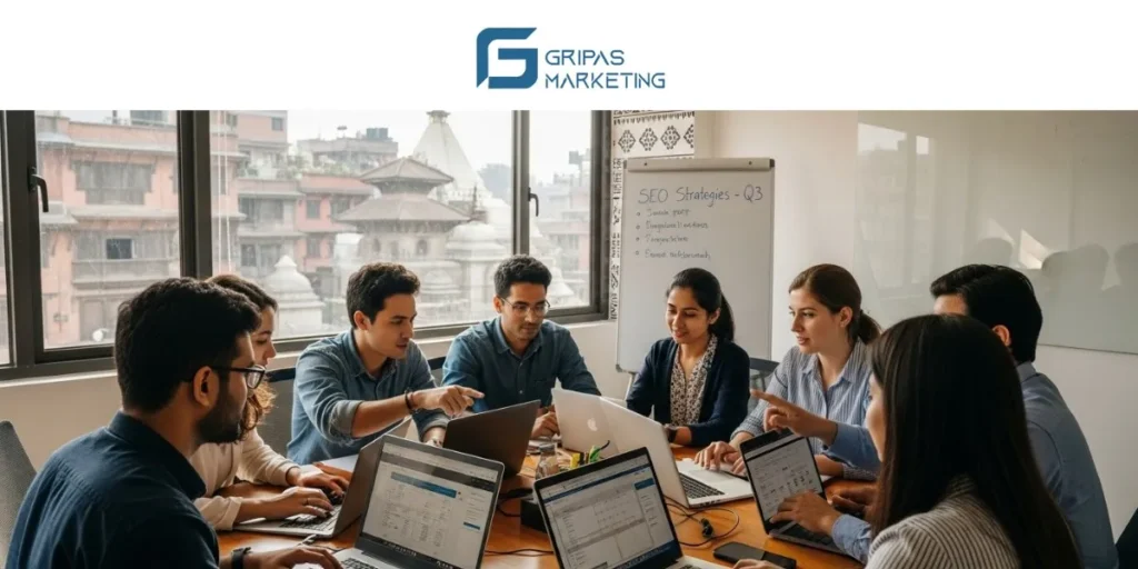 Gripas Marketing is a trusted SEO agency in Kathmandu