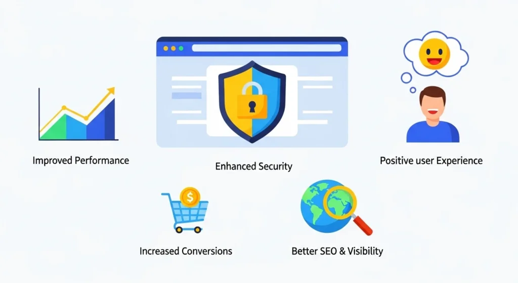 Key Benefits of Regular Website Maintenance