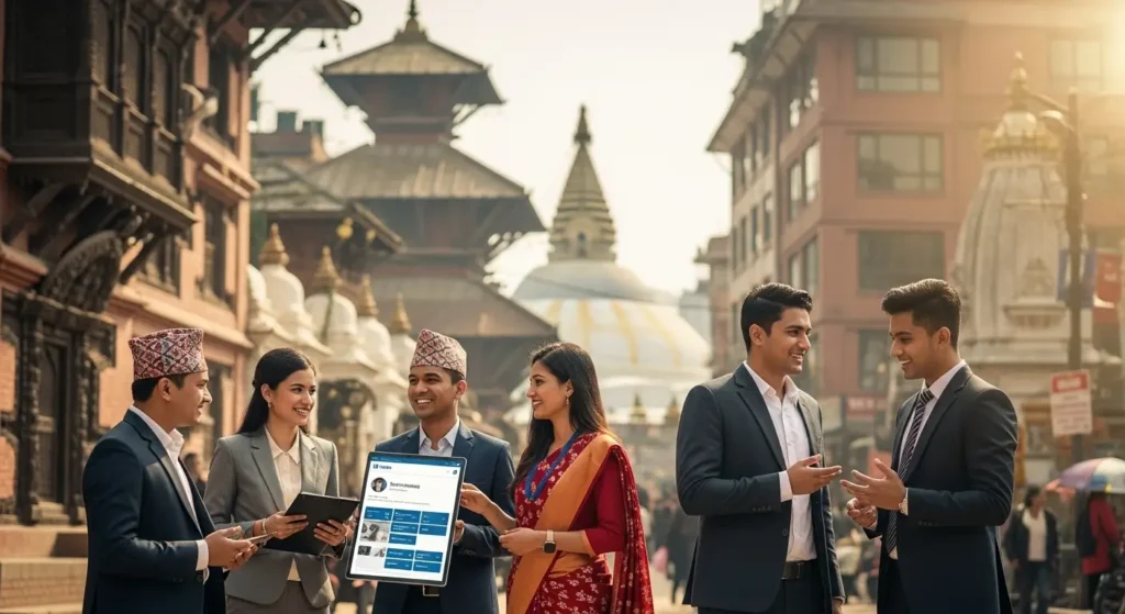 LinkedIn marketing for businesses in Nepal