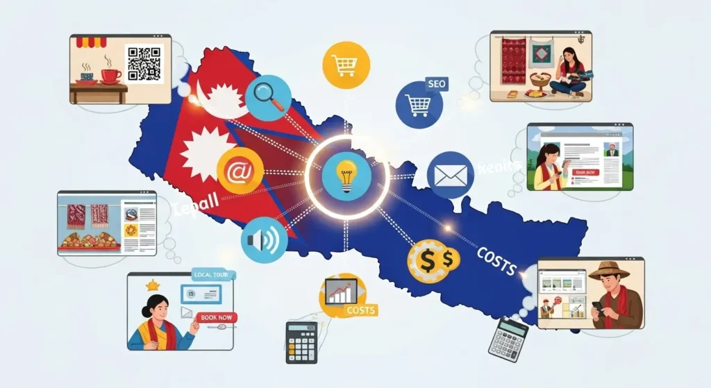 Online Marketing Strategies & Their Costs for Nepalese Businesses