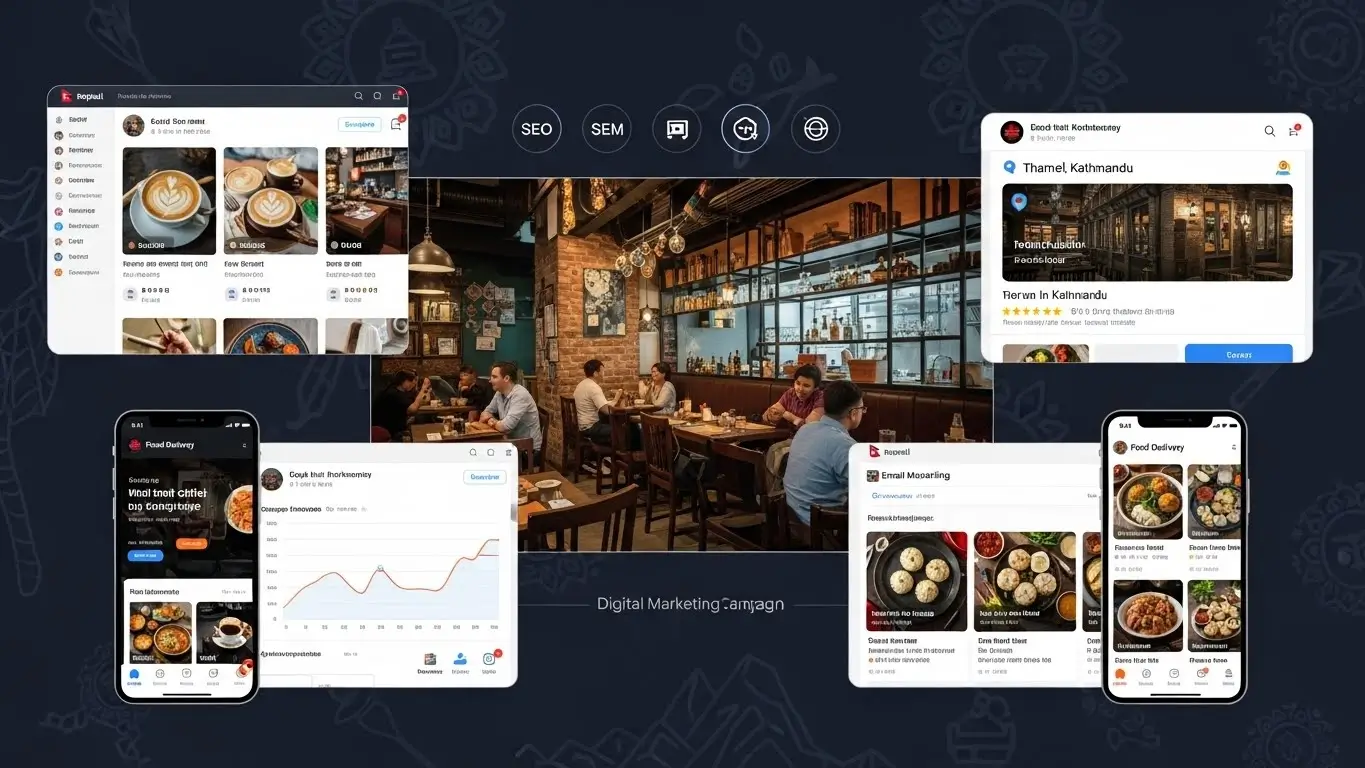 Importance of digital marketing for restaurants, cafes, and bars in Nepal