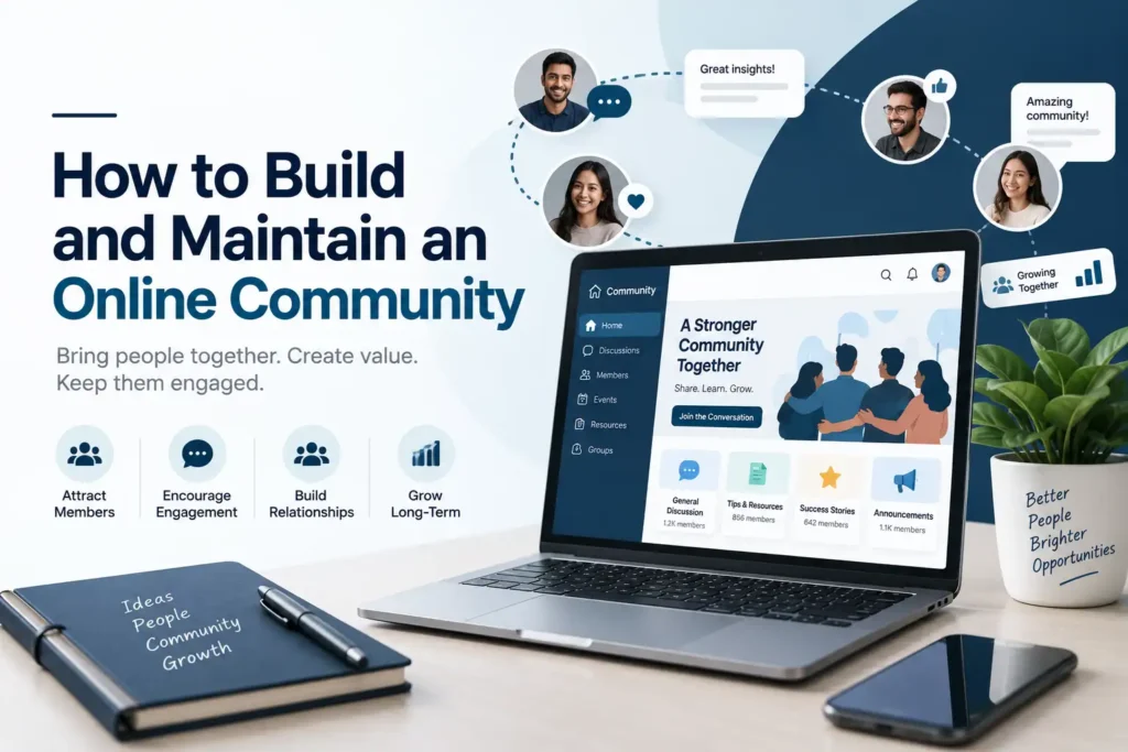 How to Build and Maintain an Online Community